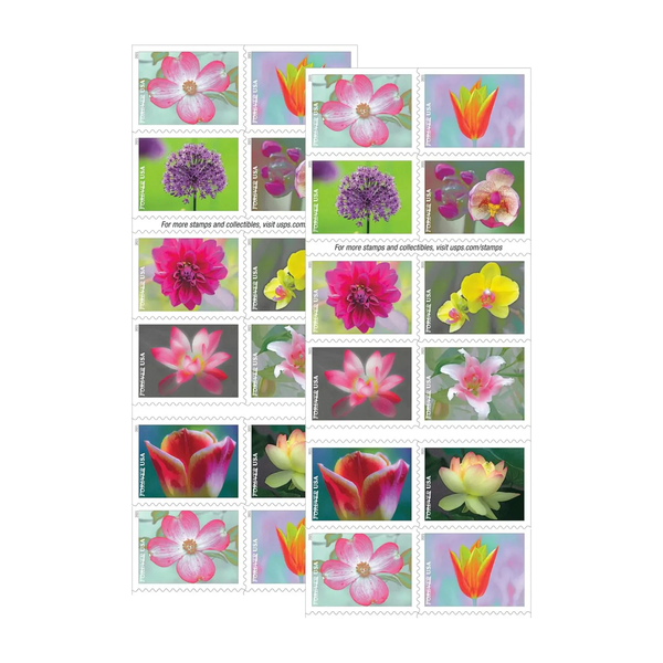 USPS Garden Beauty Forever First Class Postage Stamps