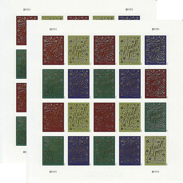 Thank You Forever Postage Stamps USPS