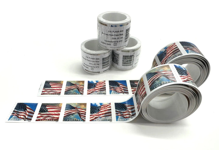 2024 US Flags Booklets Rolls Forever First Class Postage Stamps USPS