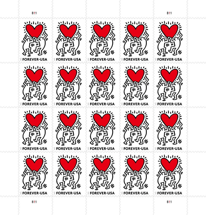 2025 Love Forever First Class Postage Stamps USPS