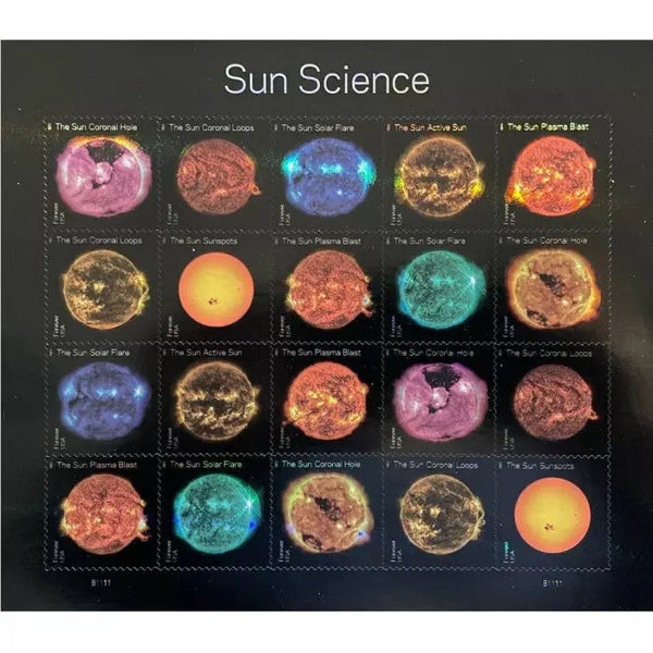 Sun Science Forever Postage Stamps USPS