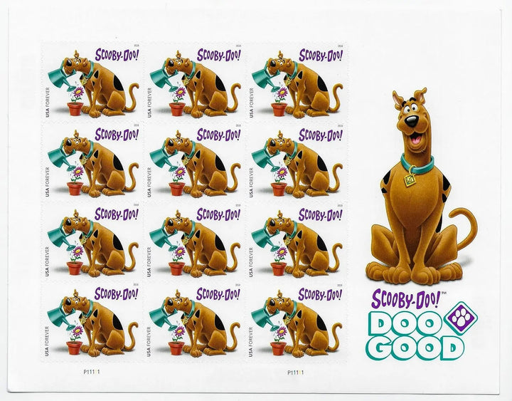 USPS Scooby-Doo! Forever First Class Postage Stamps USPS