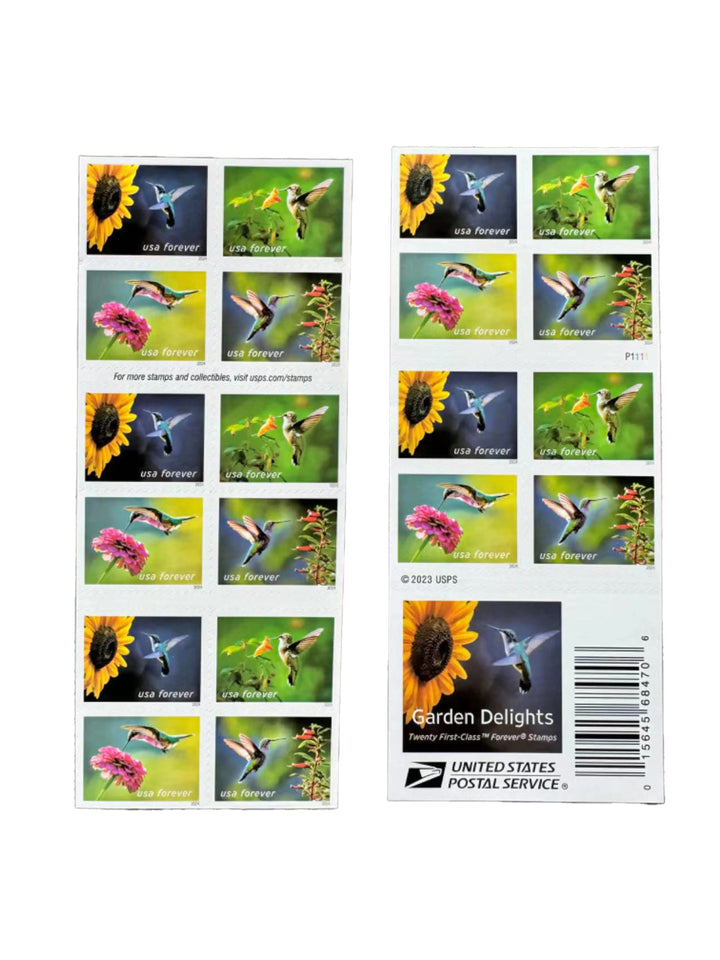 Garden Delights Forever Stamps USPS