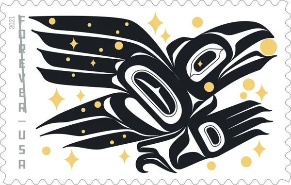 Raven Story Forever Postage Stamps USPS