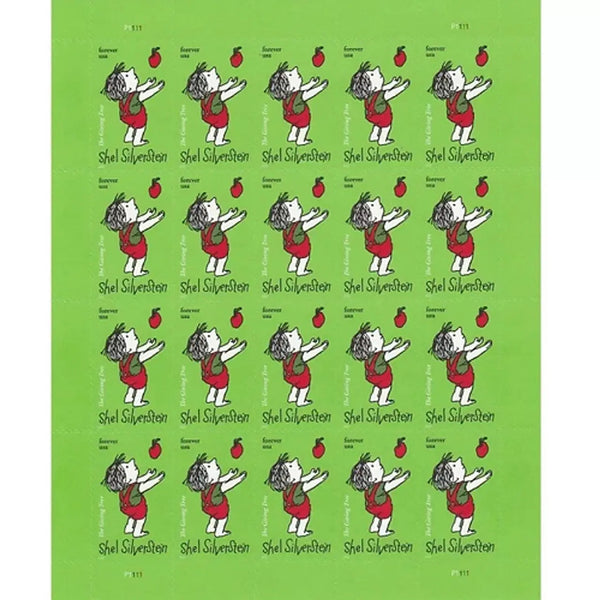 USPS Shel Silverstein USPS Forever Postage Stamps USPS