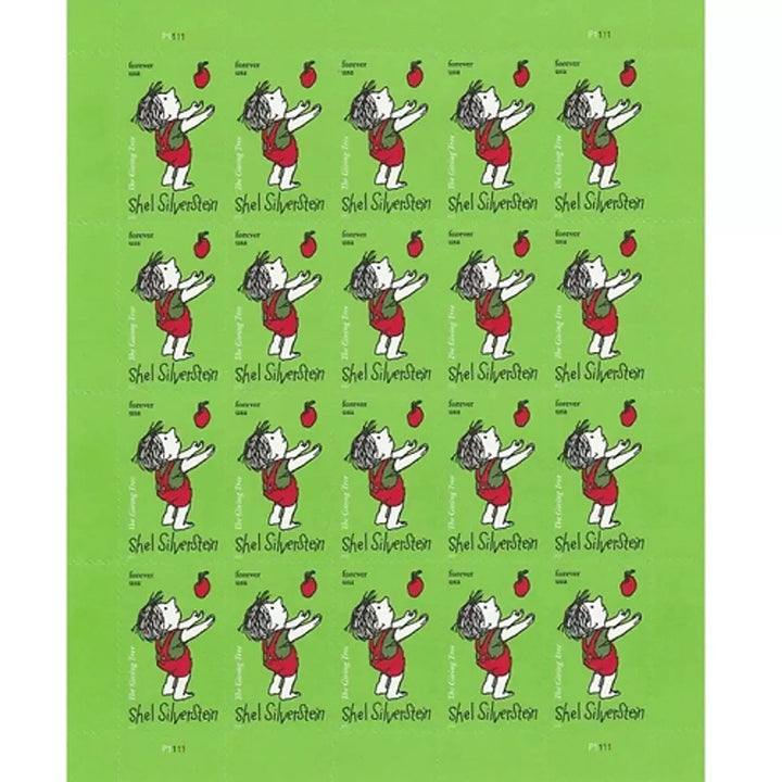 USPS Shel Silverstein USPS Forever Postage Stamps USPS