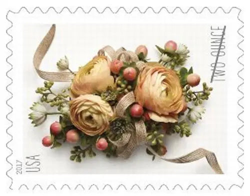 Celebration Corsage Two Ounce Forever Postage Stamps USPS